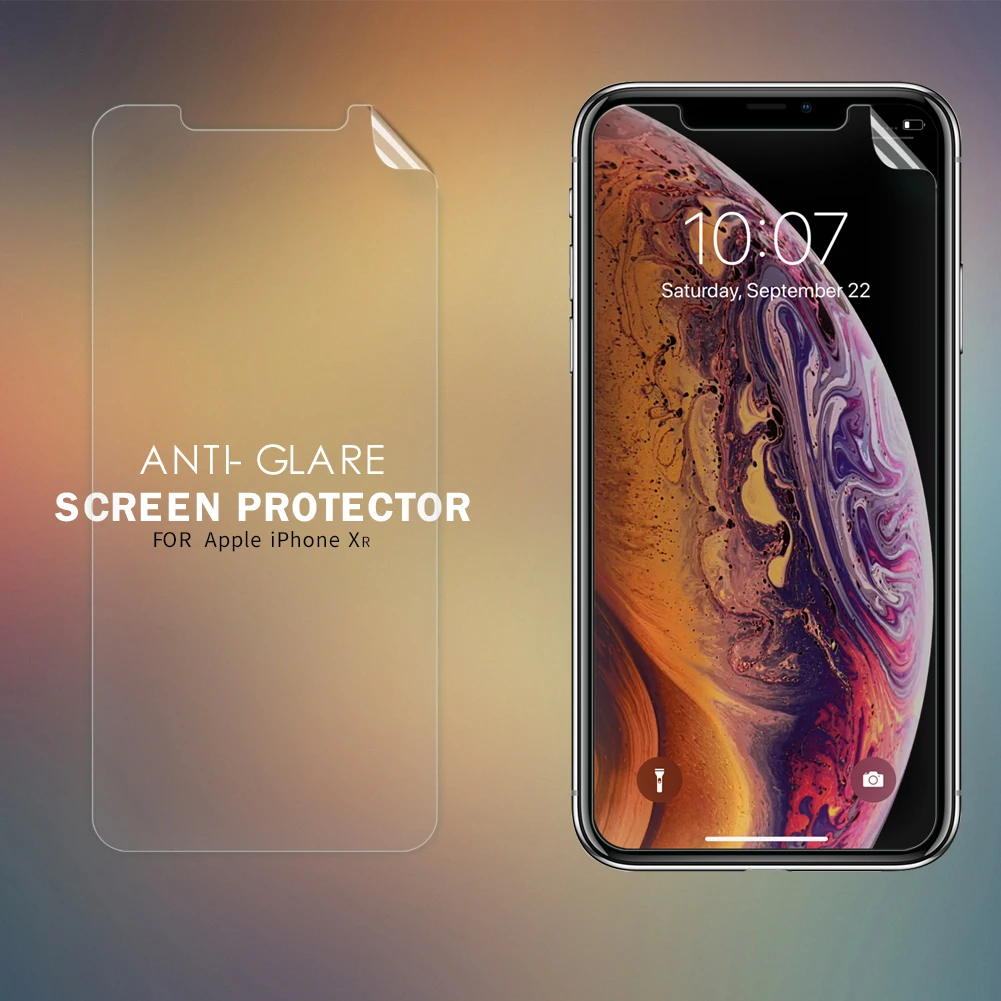  Screen Protector für iPhone XR Nillkin Klar/Matte Weichen Kunststoff Film für iPhone XR 61''