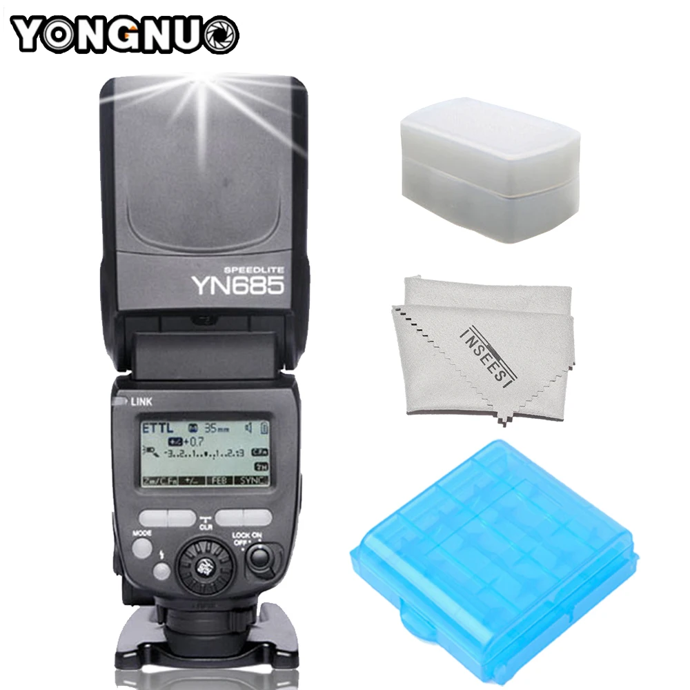 

YONGNUO YN685 YN-685 YN685C Speedlite Wireless 1/8000s HSS TTL Flash For Canon 6d 60d 5d mark iii 550d 1100d 650d 600d Camera