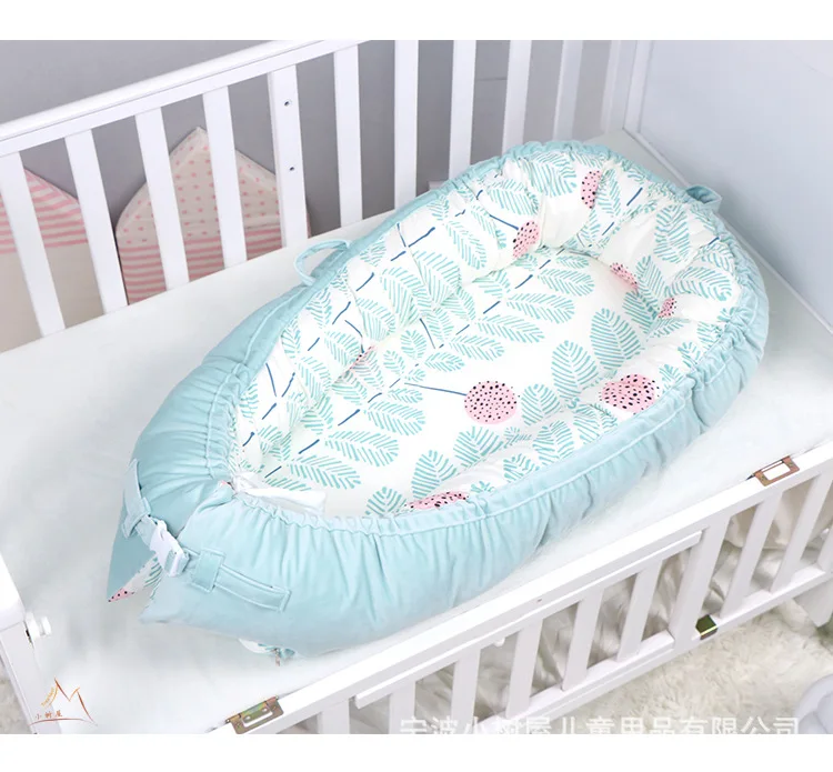 Детская кровать-гнездо для новорожденного, бионическая кровать-кроватка для новорожденного, кровать для сна BB, кровать-экспонат, дорожная кровать с бампером, детская кроватка для сна