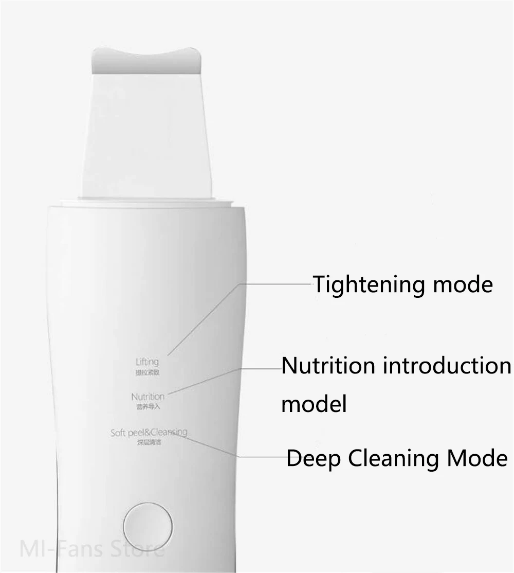 Xiaomi Wellskins Professional Ultrasonic Facial Skin Scrubber Deep Face Cleaning Blackhead remove Rechargeable Beauty Instrument (11)