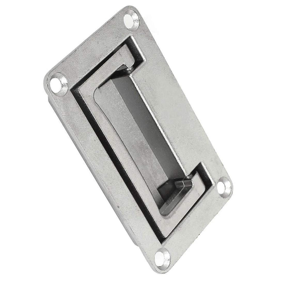 

Hot Sale 9.5cm x 6cm Metal Rectangle Shaped Recessed Folding Pull Handle Grip