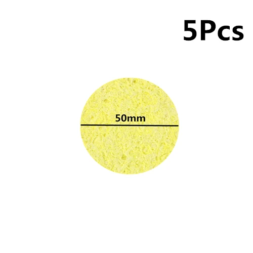 Термостойкие толстые паяльники для очистки Замена термостойкие губки для сварки аксессуары для очистки хлопка Clea - Цвет: 50mm-Round
