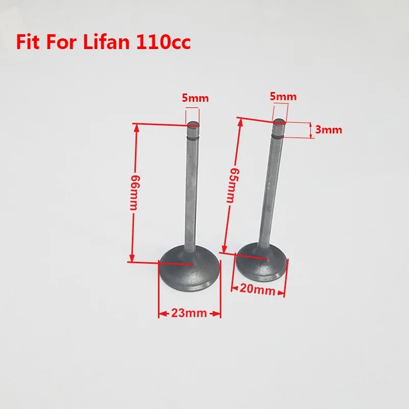 Двигатель мотоцикла впускной выхлоп стволовых клапанов руководство сальник комплект для Lifan 110cc горизонтальный двигатель обезьяна Dirt Bike Go Cart