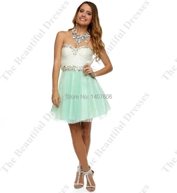 Green Short Prom Dresses Hot