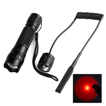 501R XP-E2 283 lumens 620nm 18650 1 mode Super bright waterproof red outdoor zoom spotlight hunting LED Zoomable flashlight New 501R XP-E2 283 lumens 620nm 18650 1 mode Super bright waterproof red outdoor zoom spotlight hunting LED Zoomable flashlight New