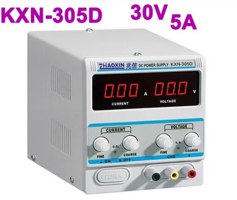 All New Digital KXN-305D High-power Switching DC Power Supply, 0-30V Voltage Output,0-5A Current Output