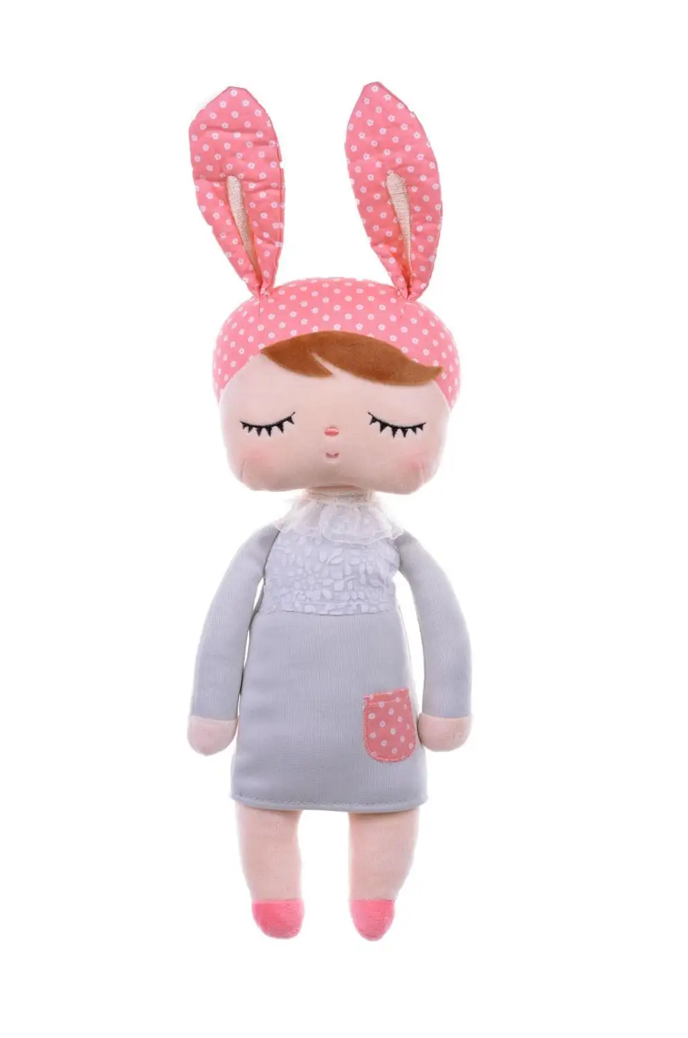 Настоящая кукла Metoo набивные плюшевые игрушки животные Дети для девочек мальчиков Kawaii детские плюшевые мультфильм Анжела кролик, мягкие игрушки