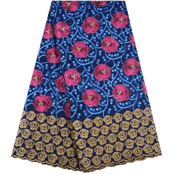 

Wholesale High Quality African Swiss Voile Lace 2019 Embroidery African Swiss Cotton Voile Lace Fabric For Men And Women S1585