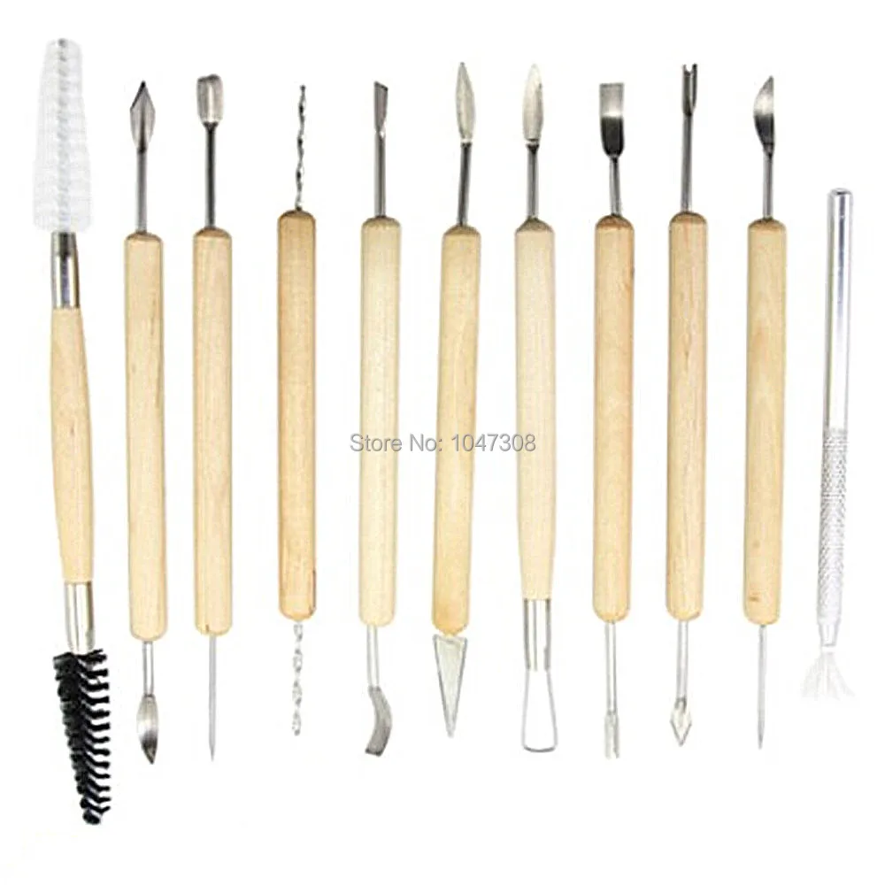 Carving Tools Ceramic Modeling Craft Clay Sculpting Set Assorted Polymer
