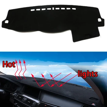 

Car dashboard Avoid light pad Instrument platform desk cover Mats Carpets Auto accessories car styling for Mitsubishi pajero
