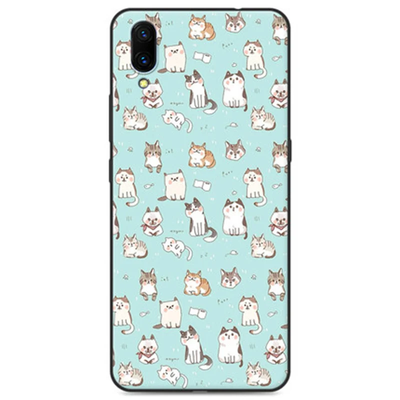 2 шт. для vivo x 23 чехол Чехол с мультяшным рисунком мягкий чехол для vivo x 23 ЧЕХОЛ ДЛЯ vivo x23 ЧЕХОЛ ДЛЯ vivo x 23 кожа coque fundas