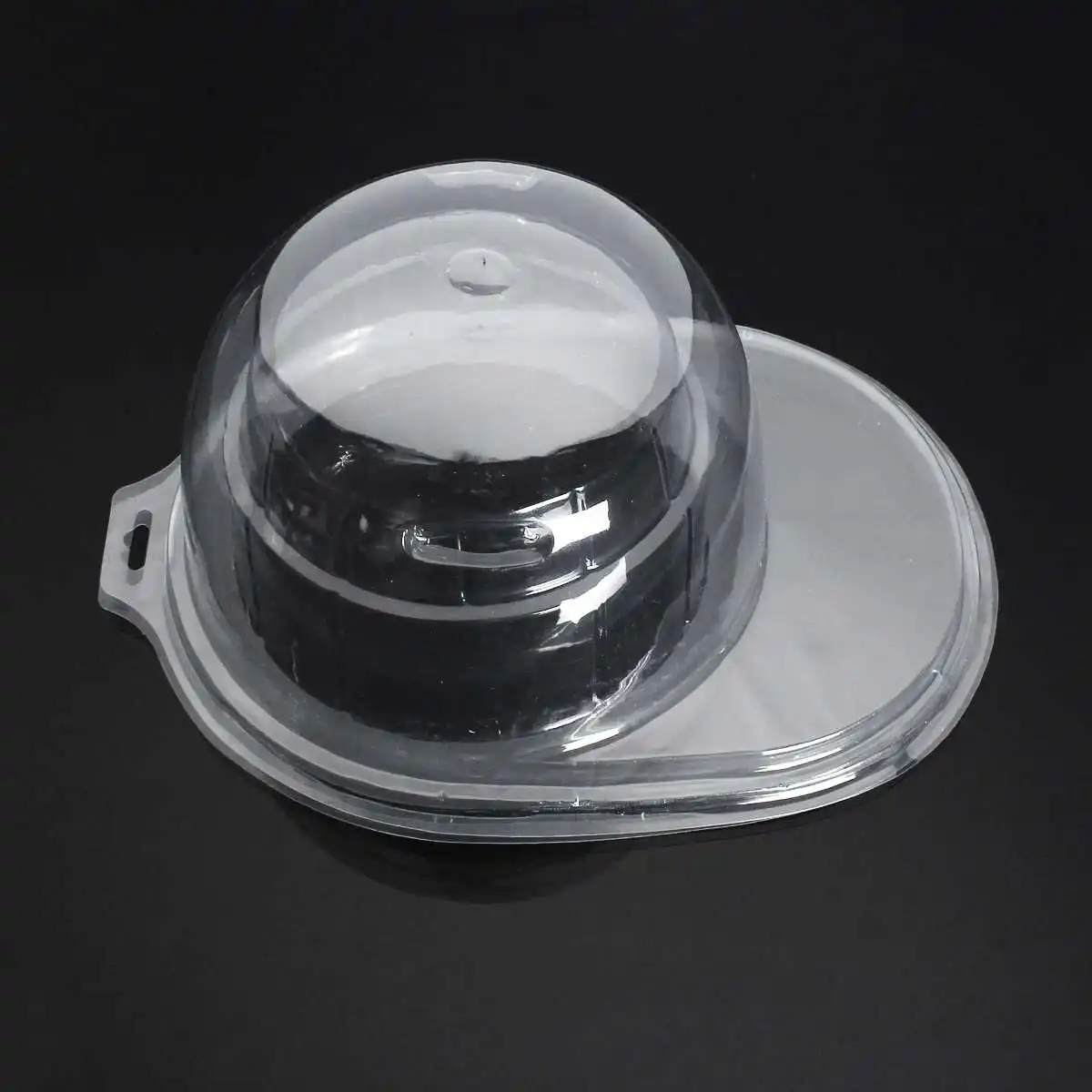 1 Set Acrylic Bening Topi Pelindung 