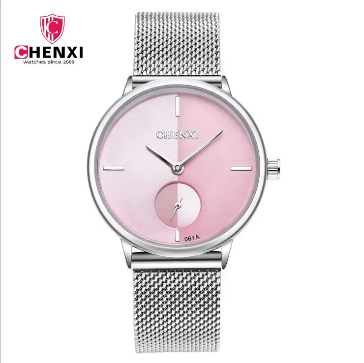 

2018 Brand Luxury Fashion Quartz Ladies Watch Clock Ultra-thin fashion watch waterproof quartz watchgirl relogio feminino Watche