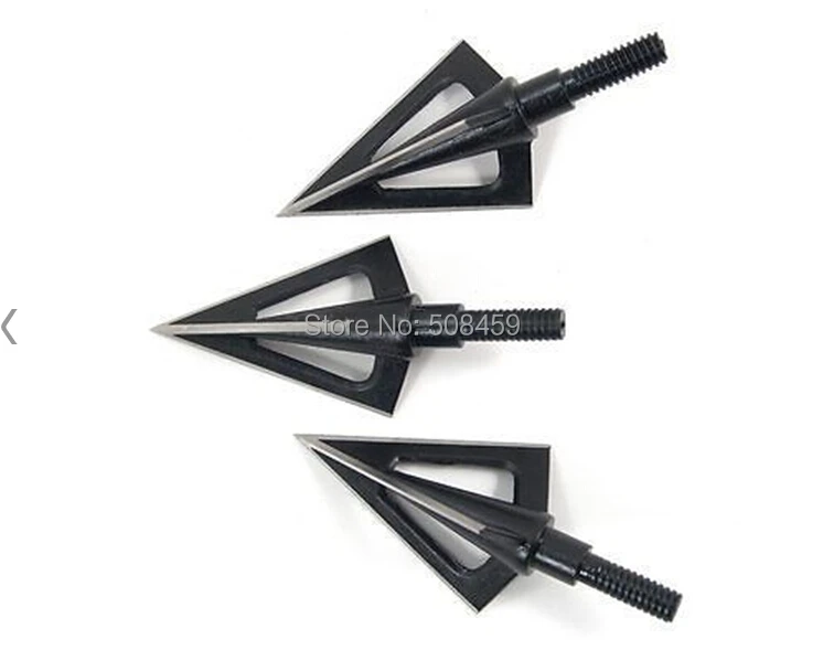 crossbow hunting archery arrow head razor sharp broadhead screw