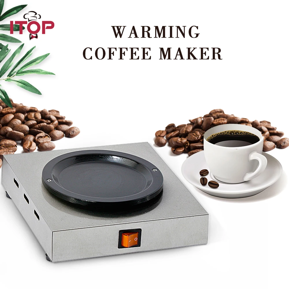 

ITOP Stainless Steel Coffee Cooker Coffee Maker Machines Americano Heater Warmer With Thermostat control Commercial 220V