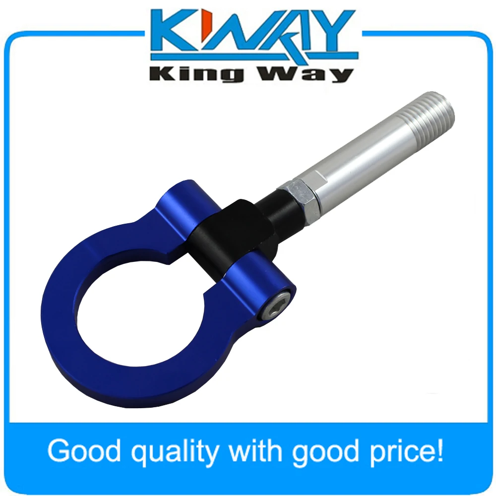 

JDMSPEED- JDM FOLDING SCREW ON TYPE ALUMINUM FRONT REAR TOW HOOK FOR MAZDA 2 5 6 RX-8 SUZUKI SWIFT