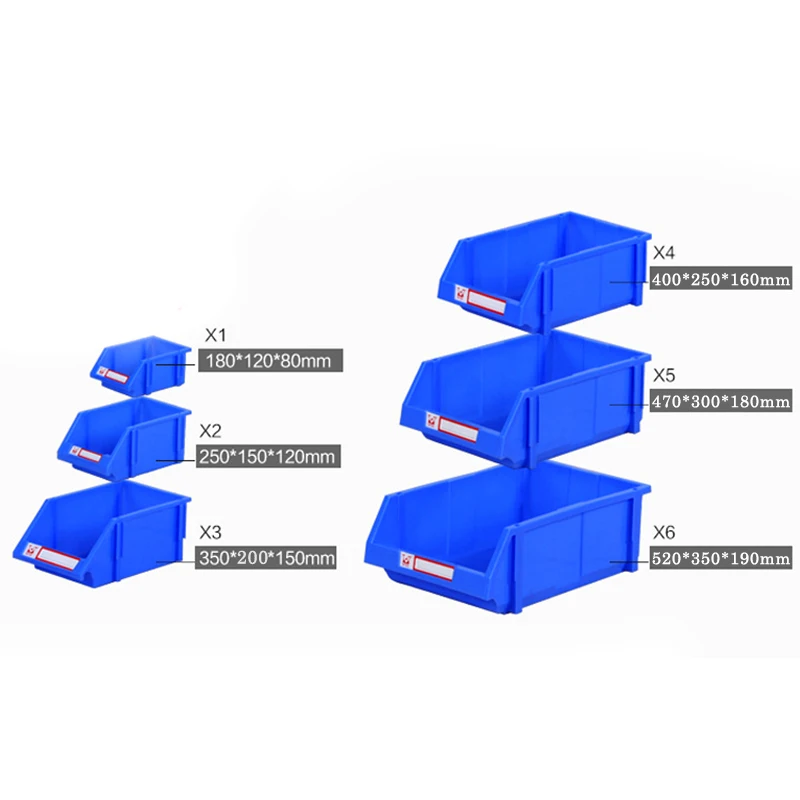 Пластиковая коробка для хранения, Сортировочная коробка для хранения, ящик для электронной торговли, склад X4, гараж, классификация 40*25*160 см, коробка для хранения