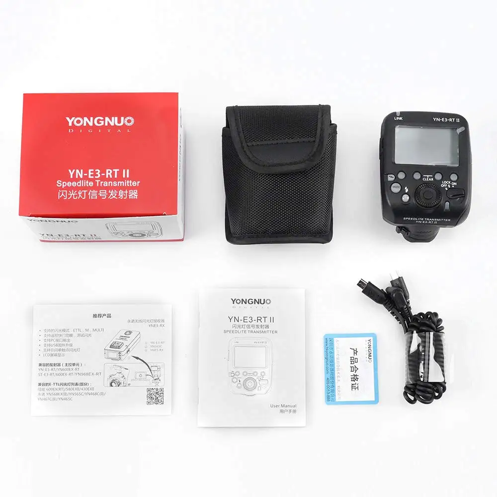 YONGNUO YN600EX-RT II Master HSS Вспышка Speedlite+ YN-E3-RT II Speedlite передатчик для камеры Canon 5D3 5D2 7D 6D 70D 60D 650D