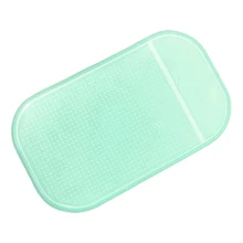 1X автомобиля против скольжения матовая клей кронштейн держатель Мат нескользящие для мобильного телефона, navi как htc iPhone 6 5S 5C