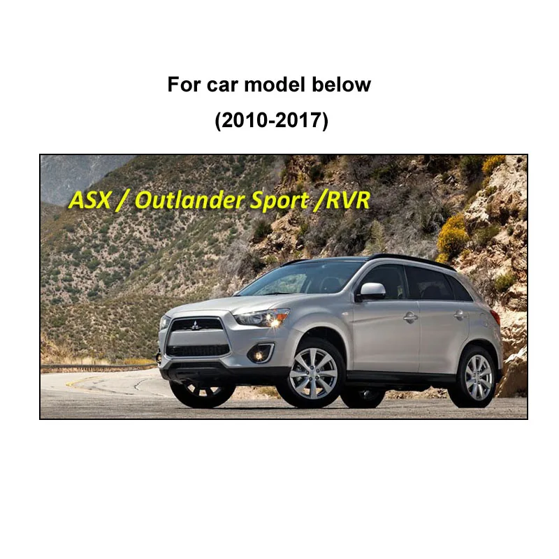 6 шт. для Mitsubishi ASX Outlander Sport RVR 2010- нержавеющая сталь хромированная Боковая дверь оконная крышка подоконник отделка молдинг объемный