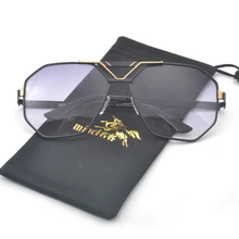 MINCL/ стиль, роскошные брендовые дизайнерские солнцезащитные очки для мужчин и женщин, винтажные негабаритные очки для мужчин