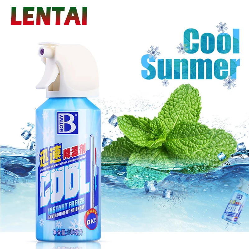 LENTAI 1Set Car Interior Dry Ice Air Cooling Spray Agent For Peugeot 508 308 206 307 207 407 2008 Citroen C4 C5 Opel Astra j h | Автомобили