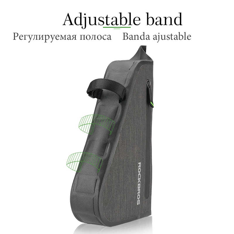 Top Large Capacity Bicycle Bag Rainproof Triangle Front Frame Bag Reflective Caulking MTB Bike Package Waterproof Cycling Pouch 3 Top Large Capacity Bicycle Bag Rainproof Triangle Front Frame Bag Reflective Caulking MTB Bike Package Waterproof Cycling Pouch 3