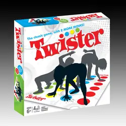 Twister Вечерние игры Дорожная игра для детей и взрослых Семья весело убить время игрушка ТВ Show игра компании командообразование команды