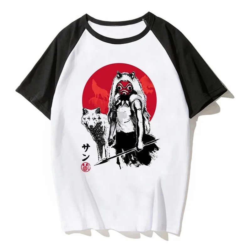 Футболка Тоторо из японского аниме, Мужская студийная футболка Ghibli Miyazaki Hayao, аниме дух, футболка для мужчин и женщин, одежда с героями мультфильмов, летняя футболка - Цвет: 6