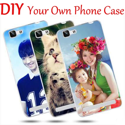 

Custom LOGO Photo Case Back Cover Customized Printed Phone Cases DIY Gifts for Vodafone Smart E8