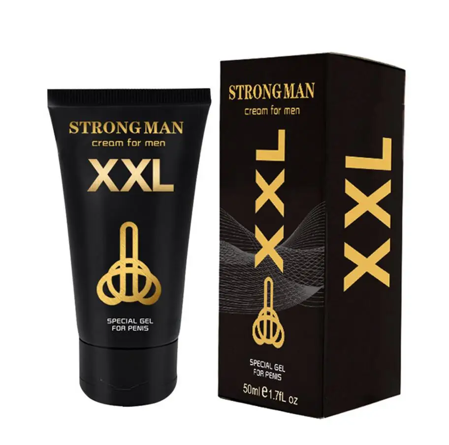 Новый сильный человек титана гель крем XXL для увеличения пениса Увеличение роста