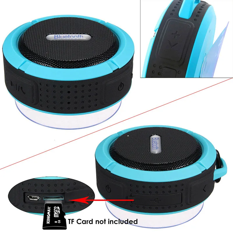 Беспроводной Bluetooth динамик upport TF карта музыка водонепроницаемый