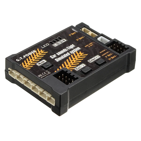 

G.T.Power Simulated Sounds System Reality Sound Siren Led Cornering Lamp RC Car Spare Part