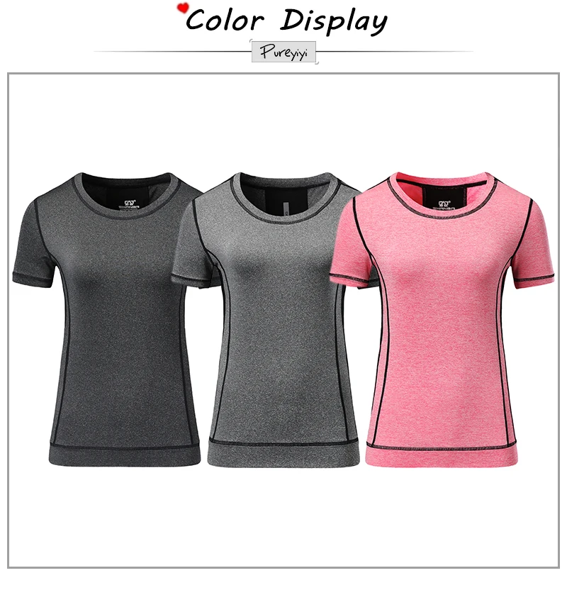 Quick Dry Breathable Hiking Walking Tops Women Sport T Shirt Gym Jerseys Fitness Shirt Girl Running T-shirts Sports Short Sleeve (2)