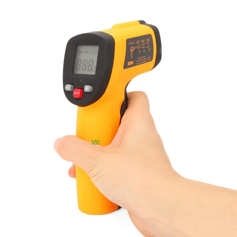 Digital Infrared Thermometer Non Contact Industrial IR Temperature Gun GM550 Range 50 to 550
