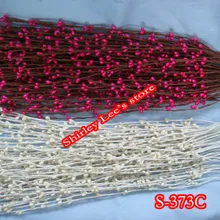 400 STEMS X PRETTY PIP стебель с ягодами в белом и ярко-розовом для DIY ВЕНОК, Цветочная композиция