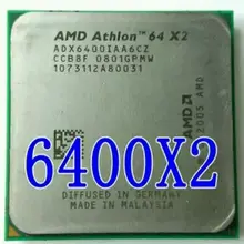 AMD X2 6400+ Процессор Athlon Socket AM2 3,2 GHz настольный процессор ADX6400IAA6CZ 940pin разбитые части(Рабочая