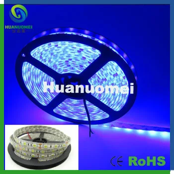50 м/лот IP20/IP65 водонепроницаемая 300 Светодиодная лента 5050 SMD 60LED s/m Гибкая полоса