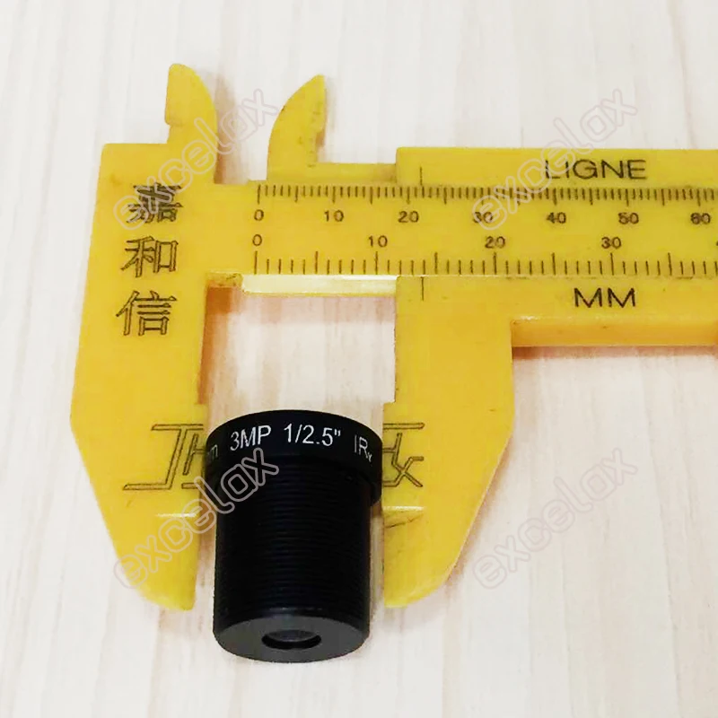 5 шт./лот 3MP 2/1/2 &quotIR 2 8 мм 160 градусов широкоугольный объектив CCTV фиксированная