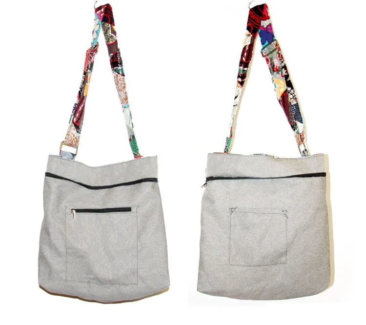 Thai Monk Buddha Cotton Sling Crossbody Messenger Bag Shlouder Purse Hippie Hobo  (7)