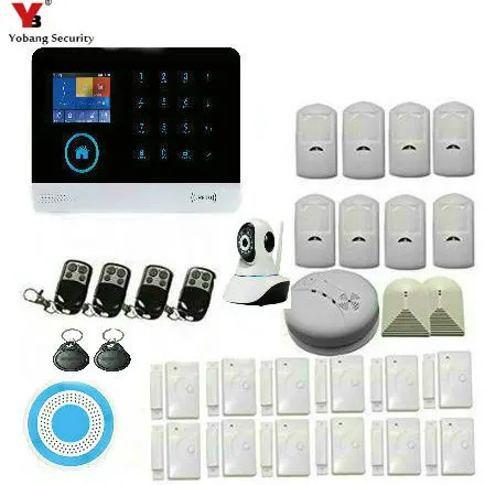 YobangSecurity WiFi 3G WCDMA/CDMA Smart Alarm System Smart Touch Sensor Wireless Home Security Safety Alarm Burglar System YobangSecurity WiFi 3G WCDMA/CDMA Smart Alarm System Smart Touch Sensor Wireless Home Security Safety Alarm Burglar System