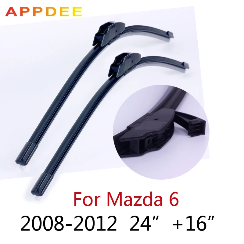 Wiper Blades For MAZDA 6 (2008 2012)2009 2010 2011 Car Windscreen Wiper