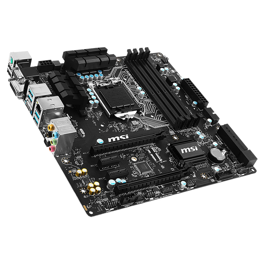 MSI H170M-A PRO Desktop Motherboard H170 Socket LGA 1151 i3 i5 i7 DDR4 32G SATA3 Micro-ATX MSI H170M-A PRO Desktop Motherboard H170 Socket LGA 1151 i3 i5 i7 DDR4 32G SATA3 Micro-ATX