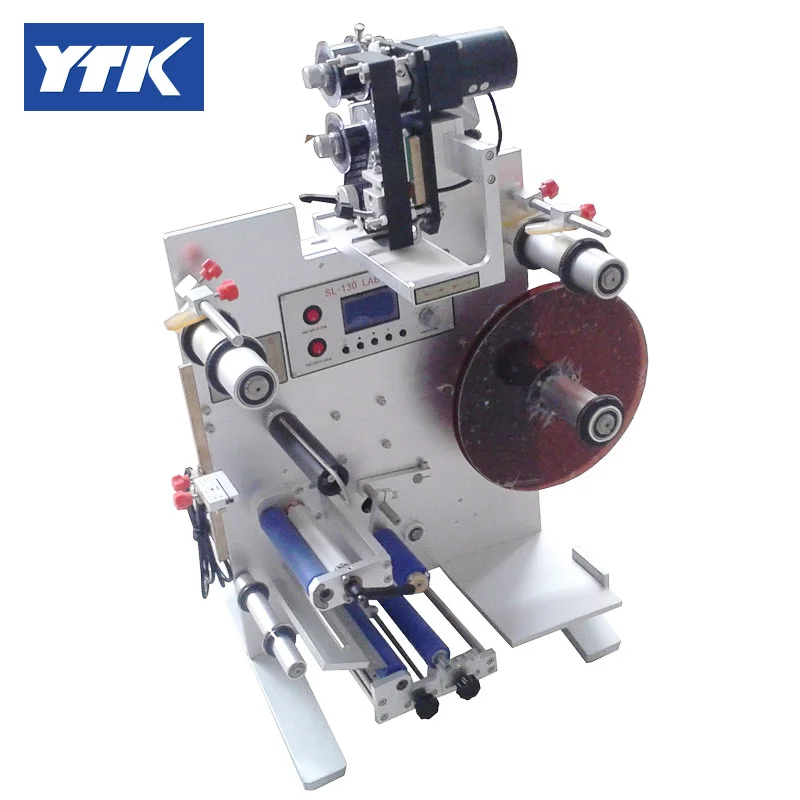 

SL-130 Semi-Auto Front And Back Side Adhesive Sticker Labeling Machine