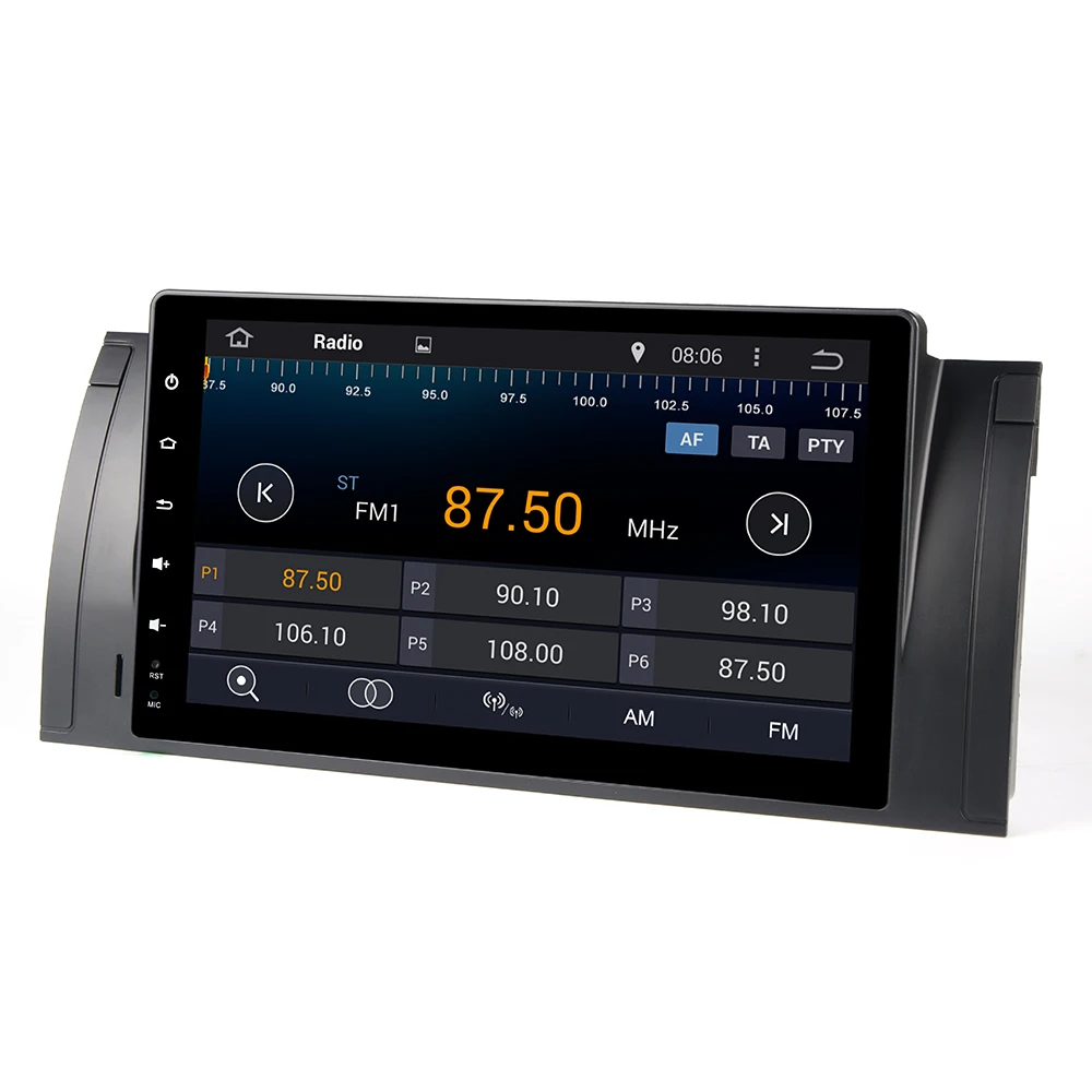 Clearance 9 inch Android 8.1 Car Multimedia Player For BMW 5 Series E39 GPS DVD DSP FM 1080P Automotive Full Touch ScreenRadio FM 4 Core 4
