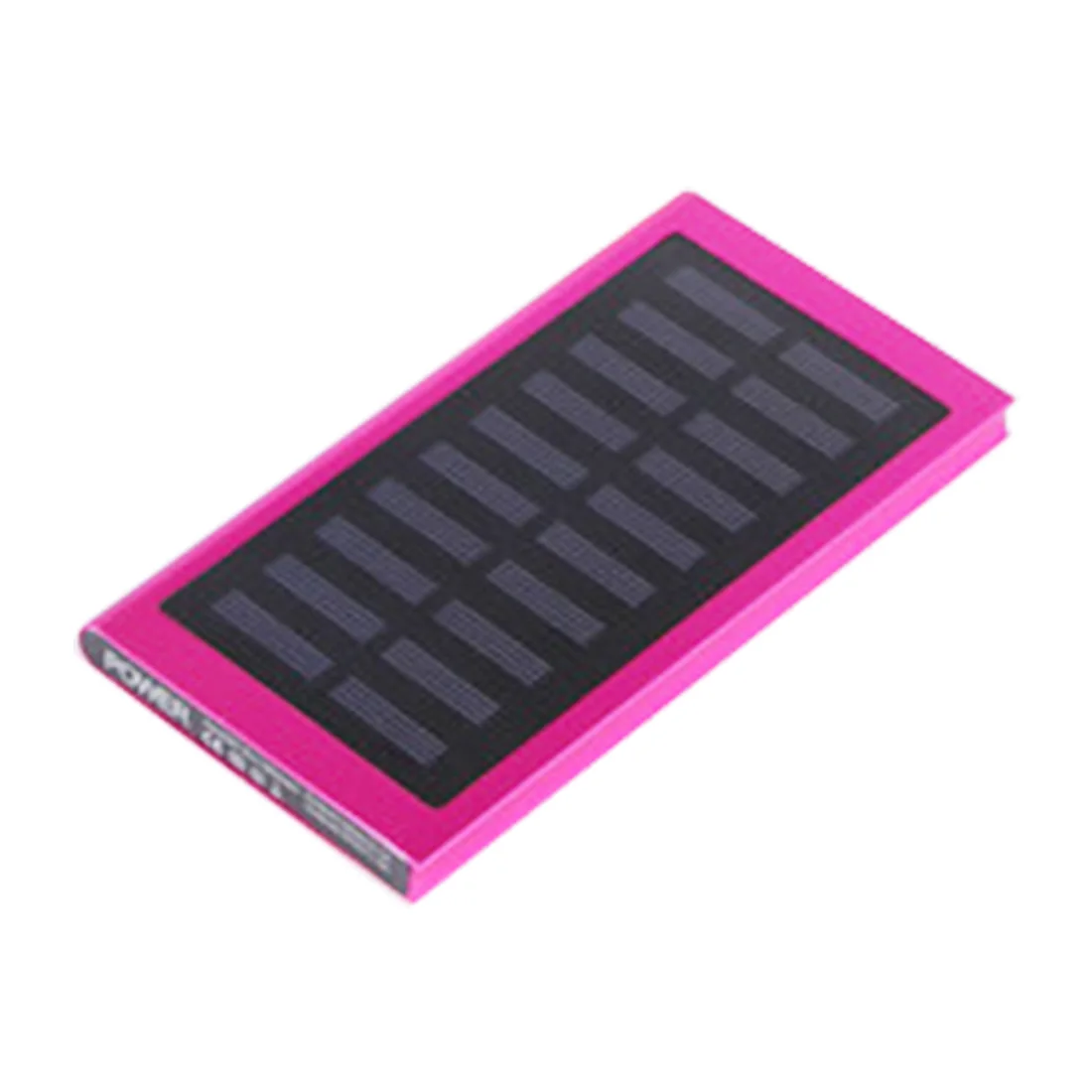 Ультра-тонкий солнечный мобильный источник питания комплект без батареи DIY Солнечная батарея зарядное устройство Коробка для хранения двойной USB 18650 Внешний Аккумулятор Чехол - Цвет: Red
