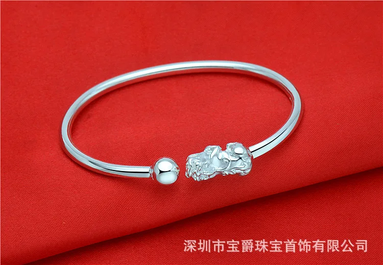 2019 настоящие Armbanden voor vrouwen диких животных линять браслет из стерлингового серебра краткое Vogue мифического в процветающий бизнес