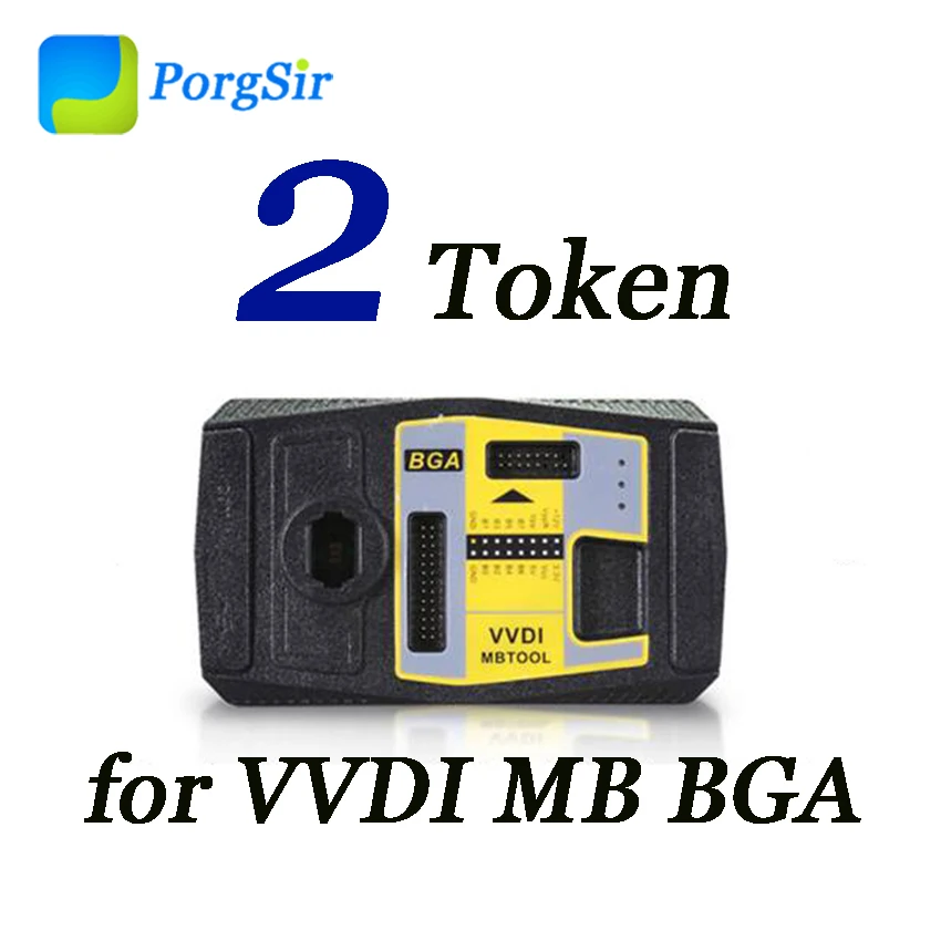 

2 token for Xhorse VVDI MB BGA