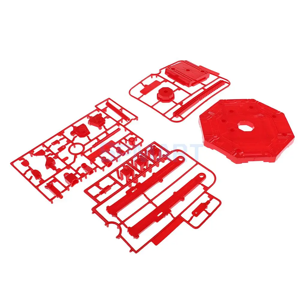 Plastic Action Base Stand Display Support for 1/100 MG Gundam Figure 4 Color