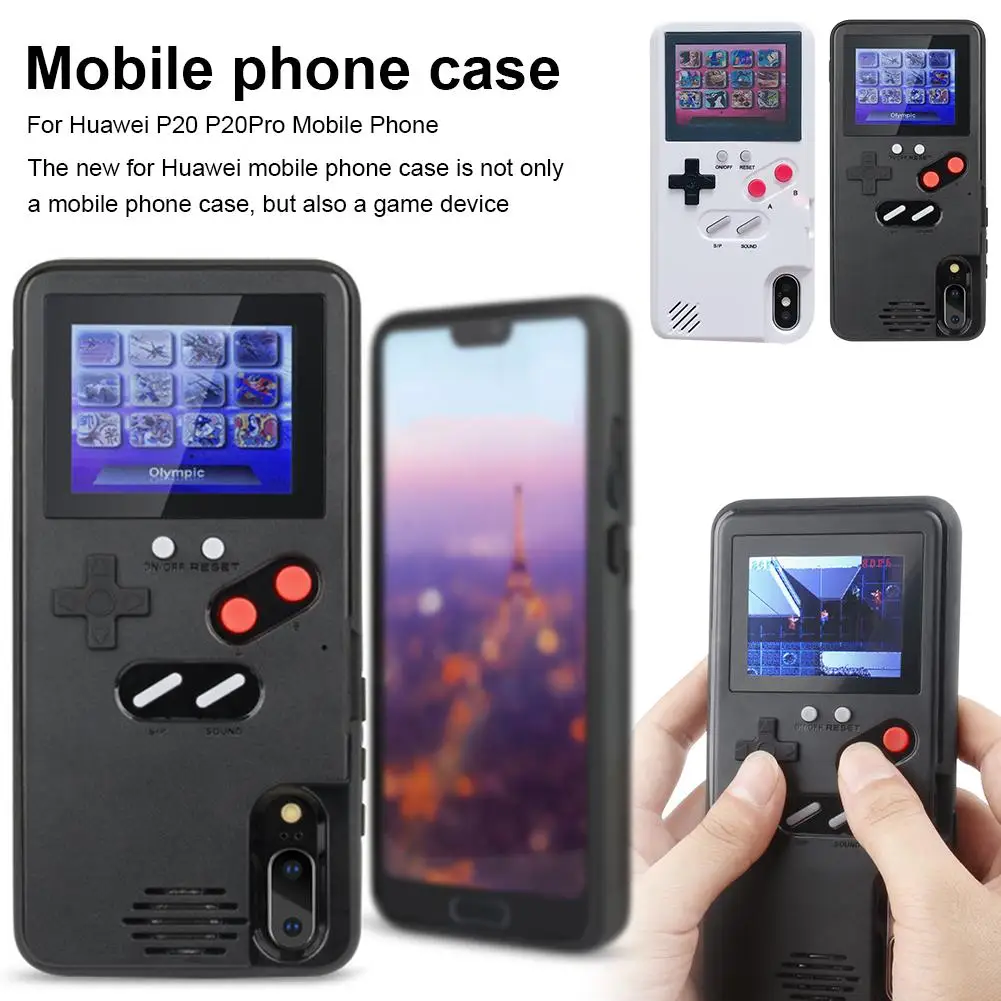 

For Contra Color Screen Game Console forHuawei P20 P20Plus Mobile Phone Case Handheld Game Console Phone Case
